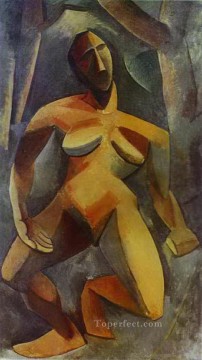 Dríada 1908 cubismo Pablo Picasso Pinturas al óleo